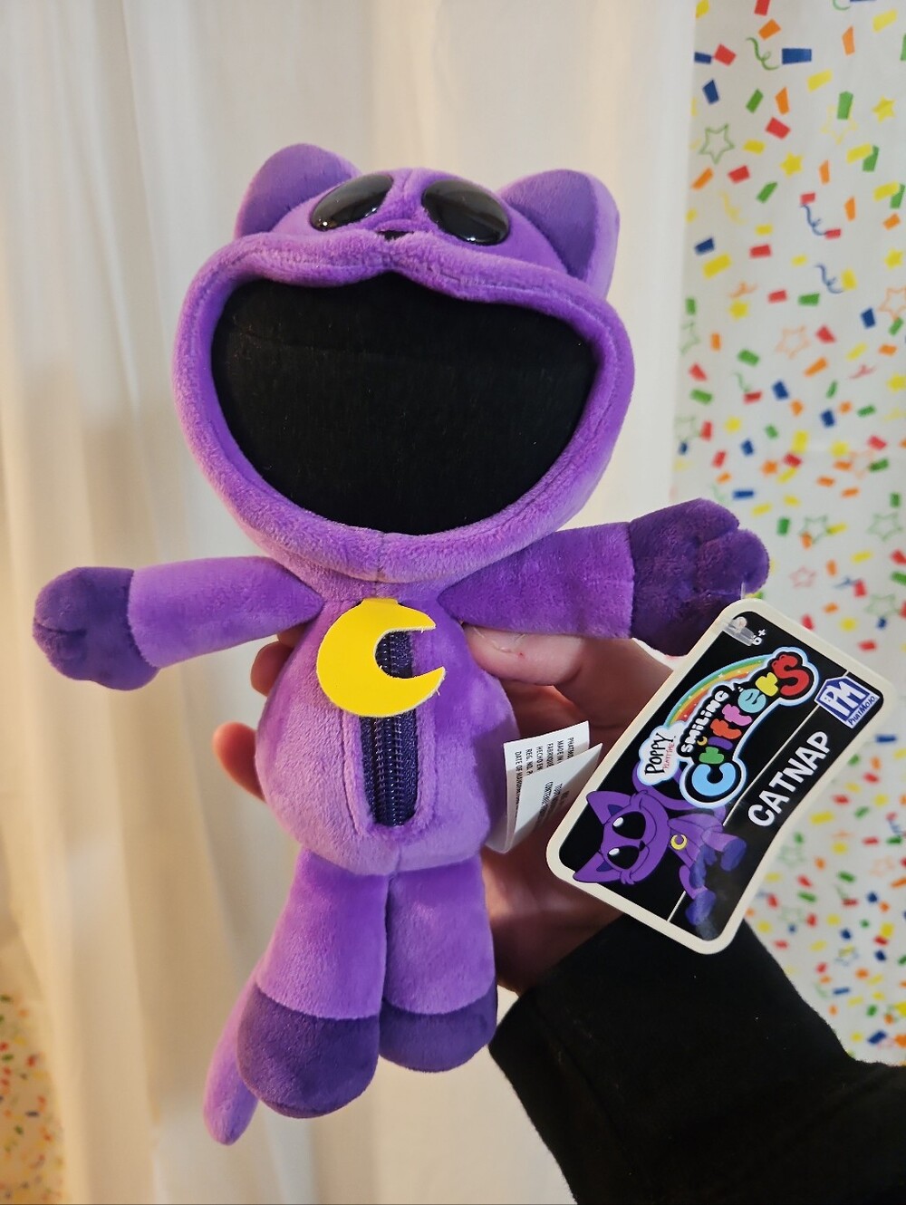 Poppy Playtime Smiling Critters Series 3 Catnap 8.5-Inch Plush